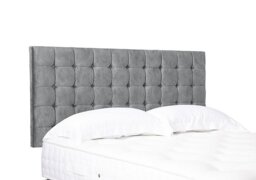 Artisan Collection Dot Standard Strutted Headboard - Single - Daytona Silver