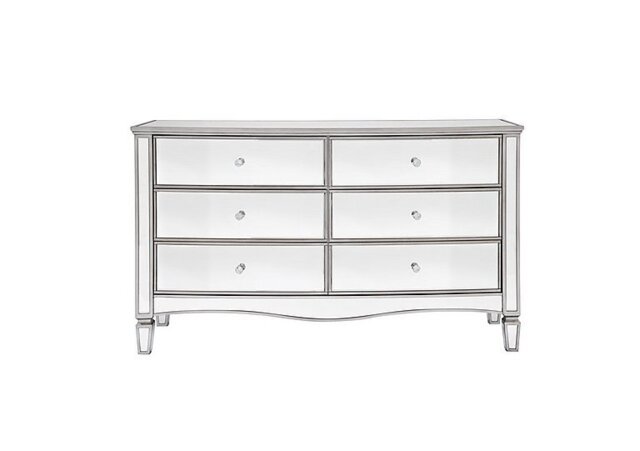 Chiara 6 Drawer Wide Chest - Bedroom Furniture - In Time for Christmas
