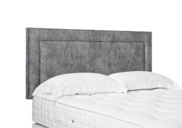 Artisan Collection Foley Standard Strutted Headboard - Single - Daytona Silver