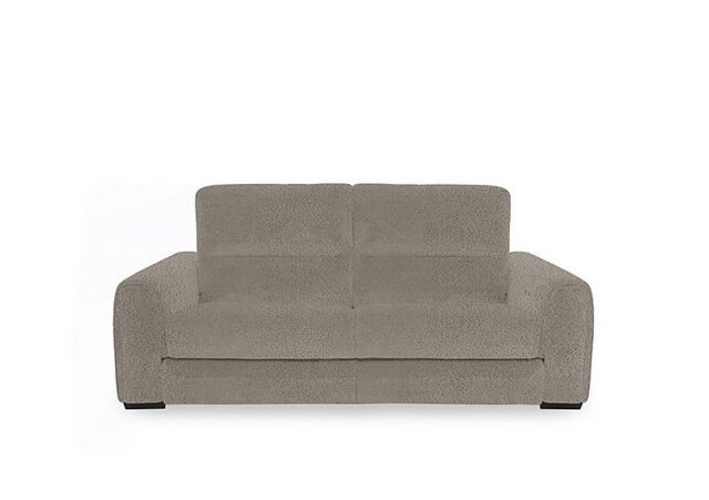 Flex Fabric 2 Seater Power Recliner Sofa with Storage Arms - Silver