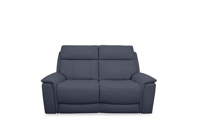 Comfort Story - Chill Leather 2 Seater Sofa - BV Ocean Blue