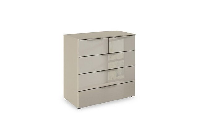 Rauch - Haven 3+2 Drawer Décor Chest with Glass Front