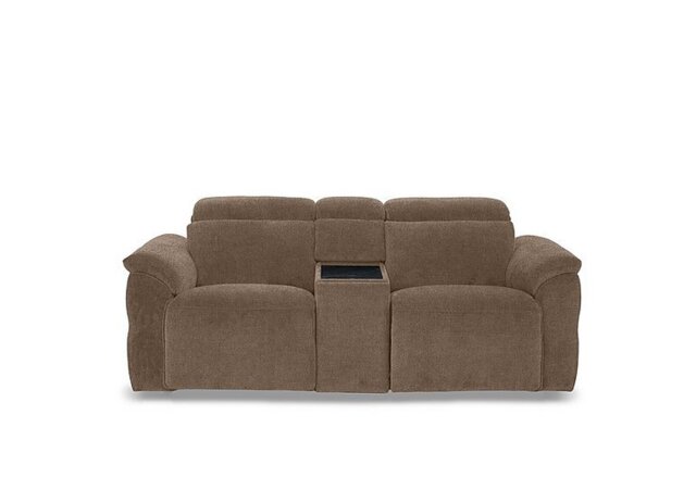 Dolomite 2 Seater Fabric Power Recliner Sofa with Power Headrests and Console