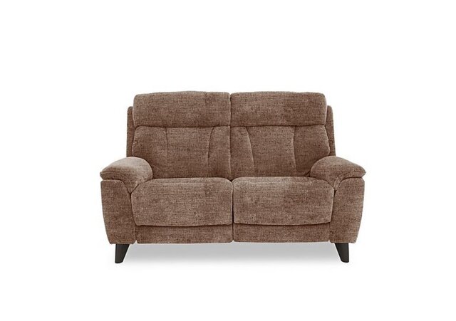 Dreamer Fabric 2 Seater Power Recliner Sofa - Light Brown