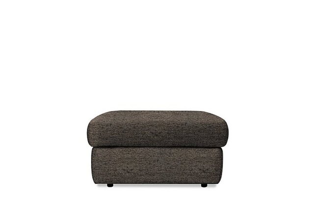 G Plan - Thornbury Fabric Storage Footstool - Yarn Slate