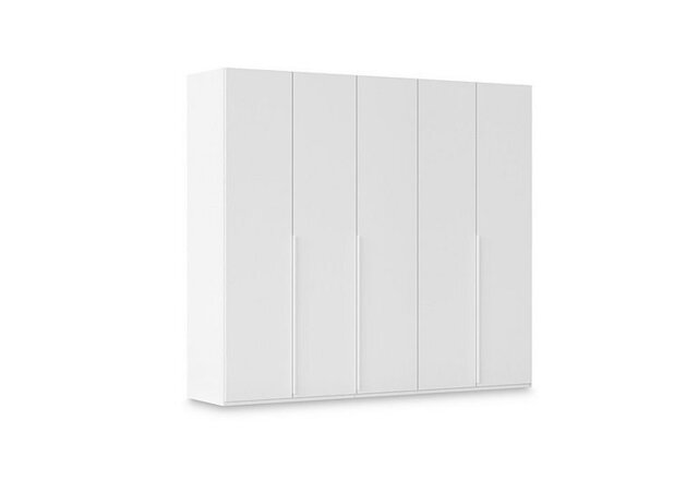 Rauch - Haven 251cm 5 Door Hinged Wardrobe with Décor Doors - Alpine White