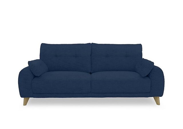 Malmo Fabric 3 Seater Sofa - R330 Steel Blue