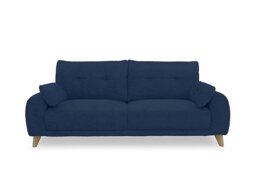 Malmo Fabric 3 Seater Sofa - R330 Steel Blue