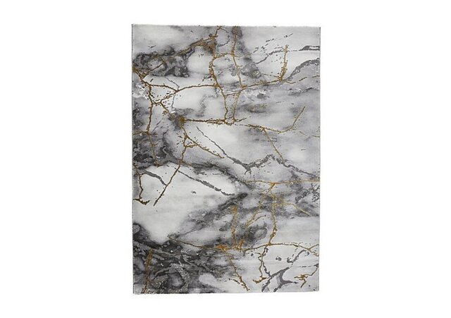 Myla Rug - 160cm-x-220cm - Ivory & Gold
