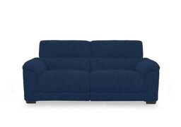 Nova Fabric 3 Seater Power Recliner Sofa with Power Headrests - R330 Steel Blue