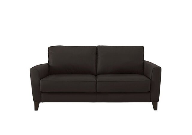 World of Leather - Brondby 2 Seater BV Leather Sofa - Dark Chocolate