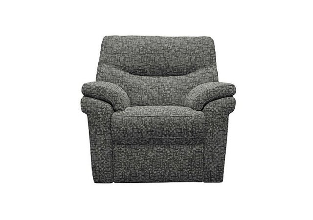 G Plan - Seattle Fabric Power Recliner Armchair with Power Lumbar - Remco Slate