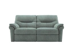 G Plan - Seattle 2.5 Seater Fabric Sofa - No Recliner - Dapple Kingfisher