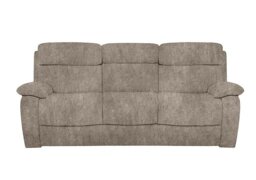 Moreno 3 Seater Fabric Sofa - Mink