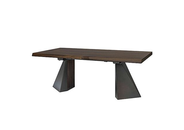 Palazzo Tent Base Extending Dining Table - 200-cm - Dark Walnut
