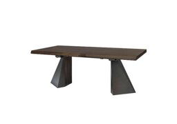 Palazzo Tent Base Extending Dining Table - 200-cm - Dark Walnut