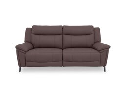 Panache Leather 3 Seater Power Recliner Sofa