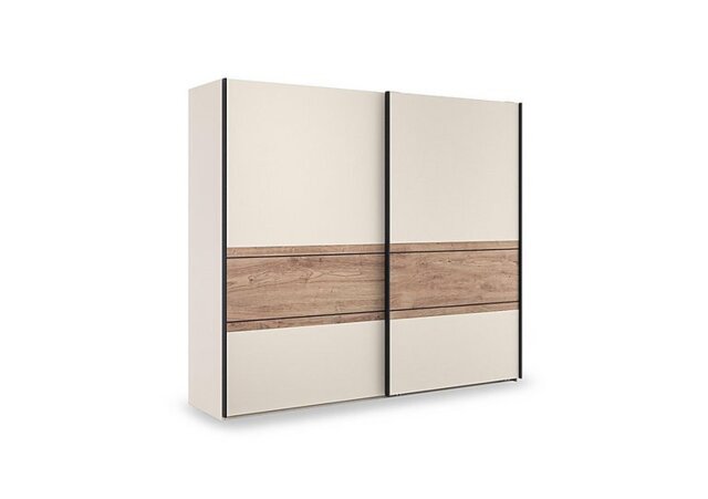 Wiemann - Tullio 250cm 2 Door Sliding Wardrobe with Nordic Oak Accent