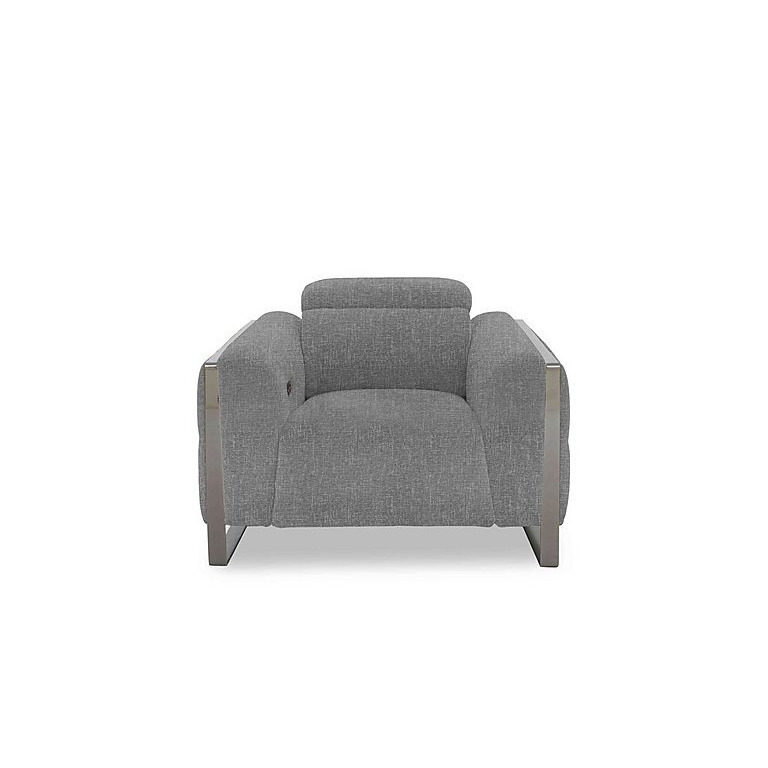 Gisella Fabric Power Recliner Chair with Power Headrest - Anivia Grey