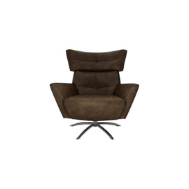 The Lounge Co. - Hermione Jacob NC Leather Armchair - Bourbon