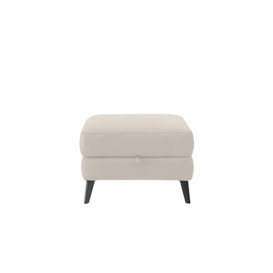 Domicil - Huxley Leather Storage Footstool - NP Frost