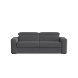 Infinity 3 Seater Fabric Sofa Bed - R39 Charcoal