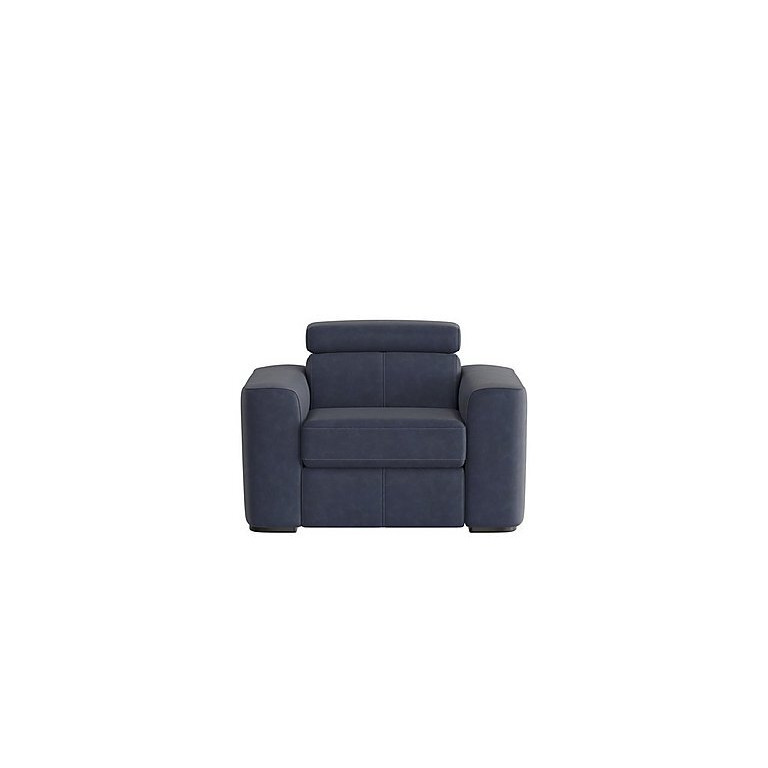 Infinity Fabric Armchair - R23 Blue