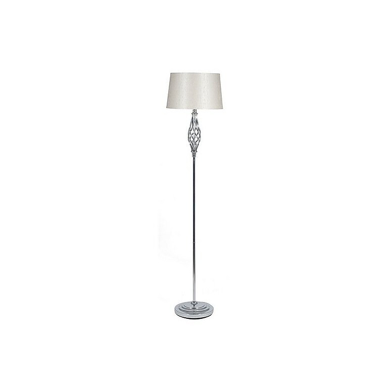 Jenna Chrome Floor Lamp