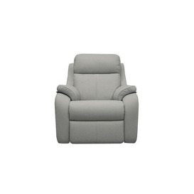 G Plan - Kingsbury Leather Armchair - Texas Charcoal