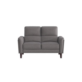 Compact Collection Klein 2 Seater Fabric Sofa - Charcoal Gray