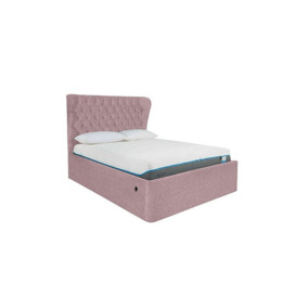 Kendall Electric Ottoman Bed Frame - King Size - Gatsby Claypink