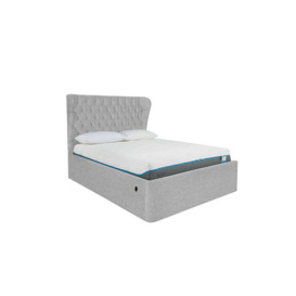 Kendall Electric Ottoman Bed Frame - Super King - Gatsby Chalk Dust