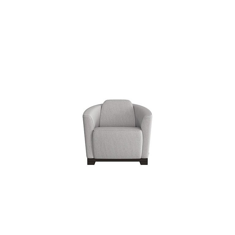 Ketty Fabric Accent Chair - Fuente Cement