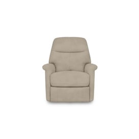 Compact Collection Lille Fabric Rocker Swivel Chair with Power Recliner - R32 Light Khaki