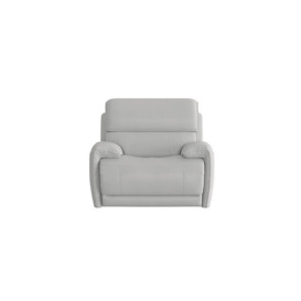 Link NC Leather Armchair - Grey