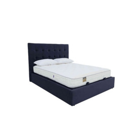 Lopez Ottoman Bed Frame - King Size - Smooth Midnight