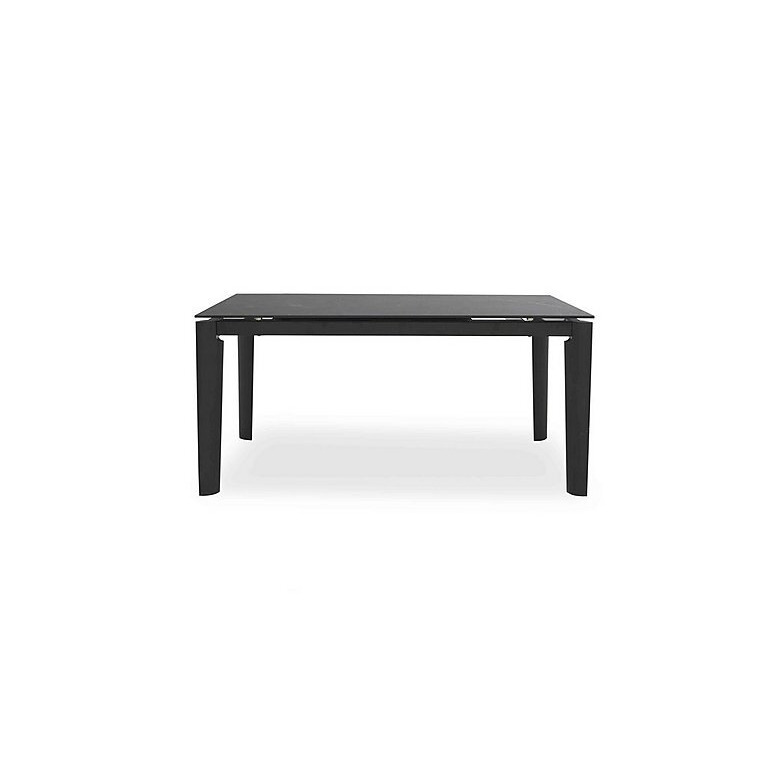 Connubia by Calligaris - Lord Extending Dining Table - 130-cm - Calacatta Ceramic/Graphite