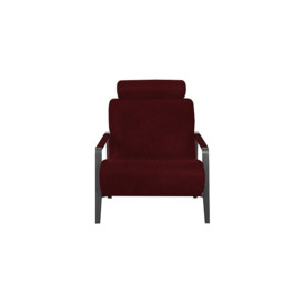 Domicil - Lawson Fabric Accent Chair - Burgundy