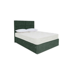 Hypnos - Luxury Firm 2 Divan Set with 2 Drawers - Small Double - Tourmaline Green