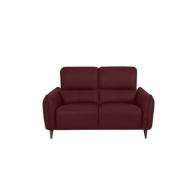 Domicil - Maddox 2 Seater Leather Sofa - Burgundy
