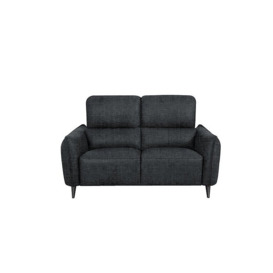Domicil - Maddox 2 Seater Fabric Power Recliner Sofa - Charcoal