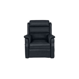 McCoy Leather Lift and Rise Chair - Montana Navy