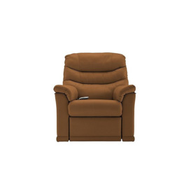G Plan - Malvern Leather Small Rise and Recliner Armchair - Cambridge Tan