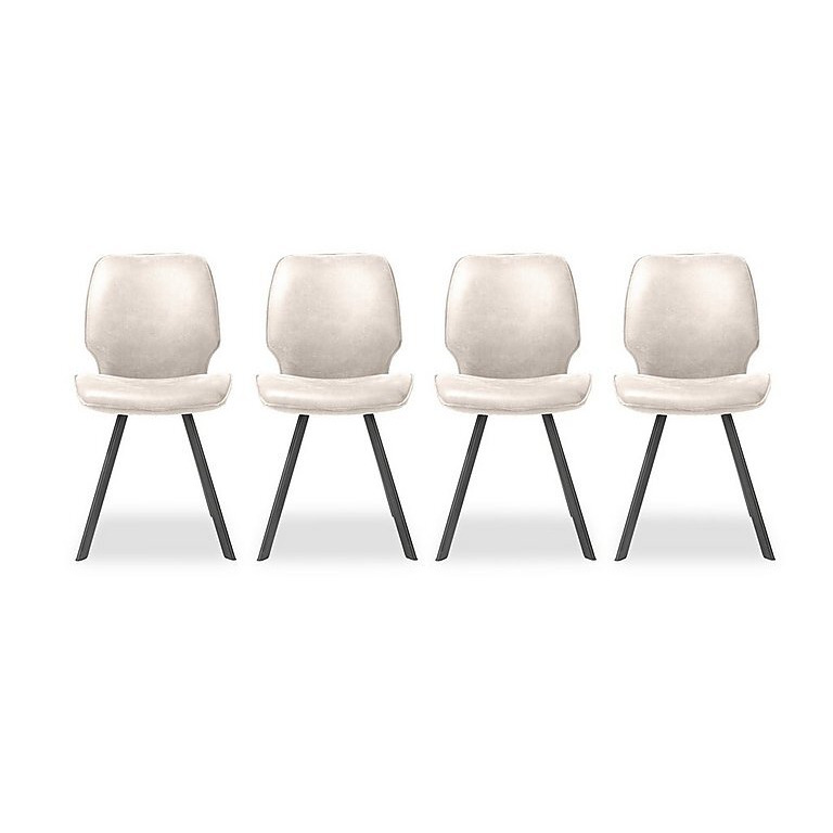 Habufa - Montreal Semmi Set of 4 Dining Chairs - Kiezel