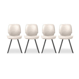 Habufa - Montreal Semmi Set of 4 Dining Chairs - Kiezel