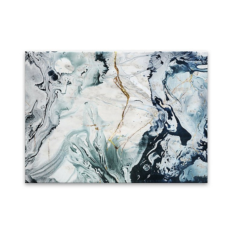 Marble 1 Glass Wall Art