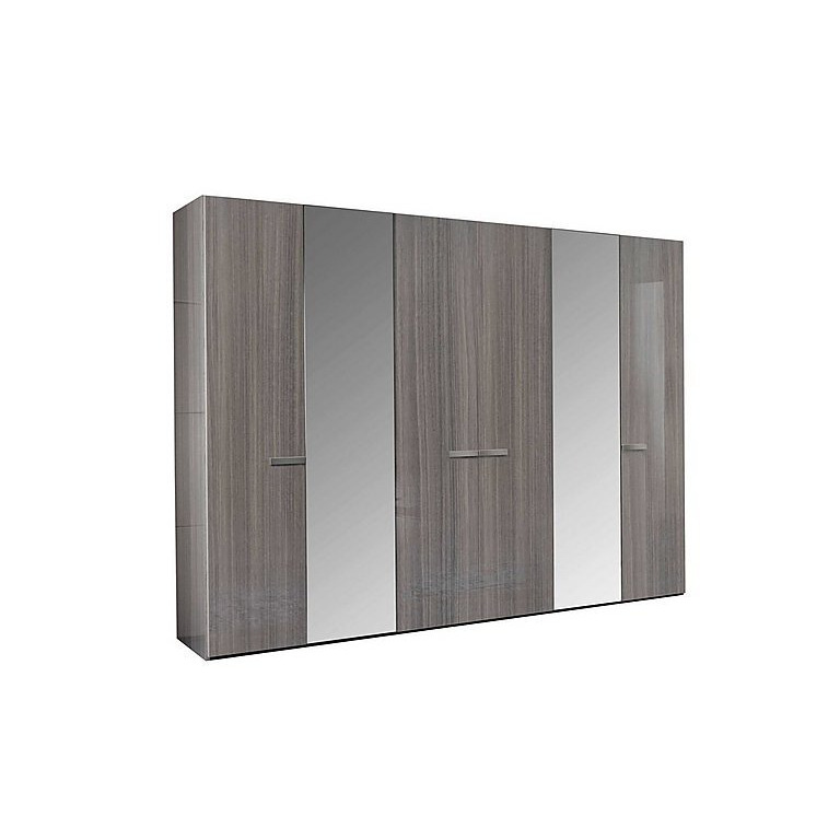 ALF - Movado 6 Door Wardrobe with Mirrors