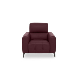 New York NC Leather Chair - NC Deep Red