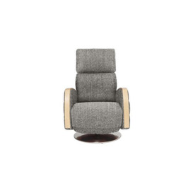 Ercol - Noto Fabric Recliner Chair - Stone Grey