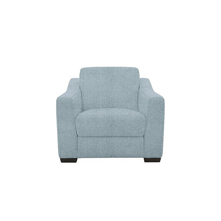 Optimus Fabric Armchair - Baby Blue
